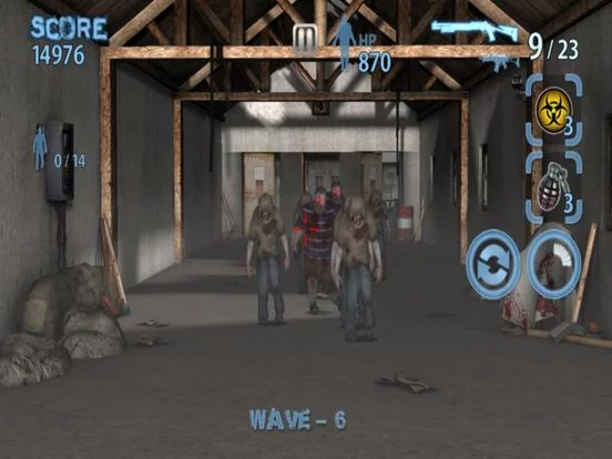 Изображение игры: Zombie Hunter King