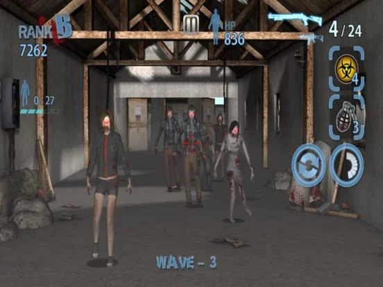 Изображение игры: Zombie Hunter King
