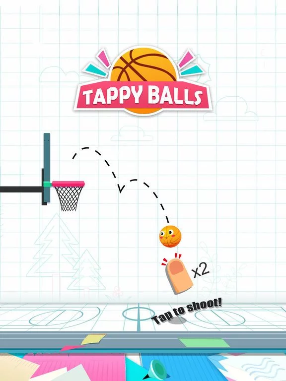 Изображение игры: Tappy Balls
