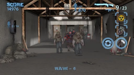 Изображение игры: Zombie Hunter King