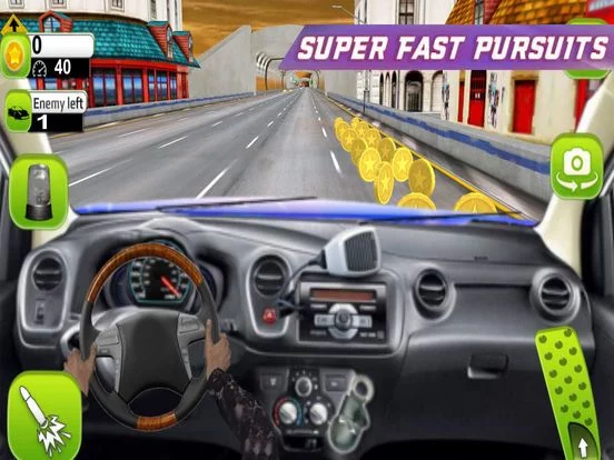 Изображение игры: High Speed Cop Car Driving