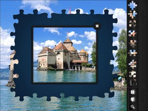Изображение игры: Jigsaw Puzzles: Water Castles