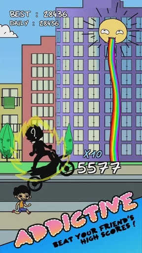 Изображение игры: Summer Wheelie