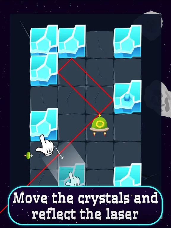 Изображение игры: Space Lazors - puzzle saga