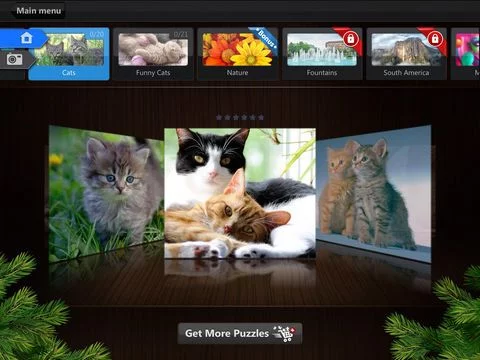 Изображение игры: Jigsaw Puzzles: Funny Cats