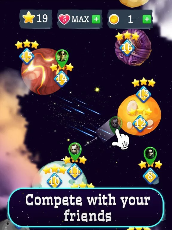 Изображение игры: Space Lazors - puzzle saga