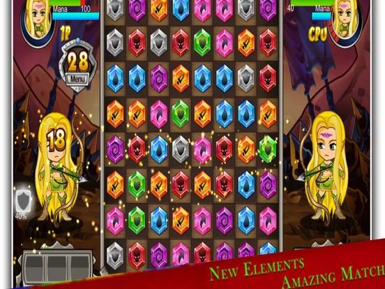 Изображение игры: Jewel Match Warriors