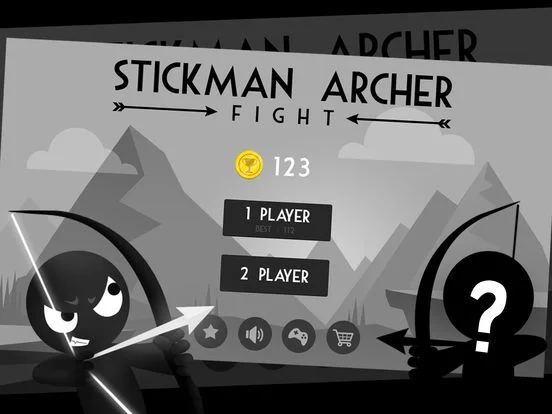 Изображение игры: Stickman Archer Fight