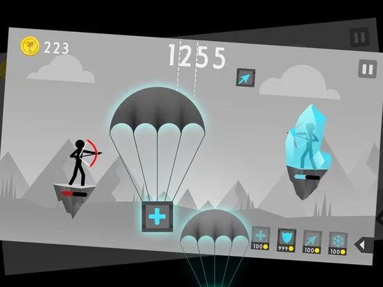 Изображение игры: Stickman Archer Fight