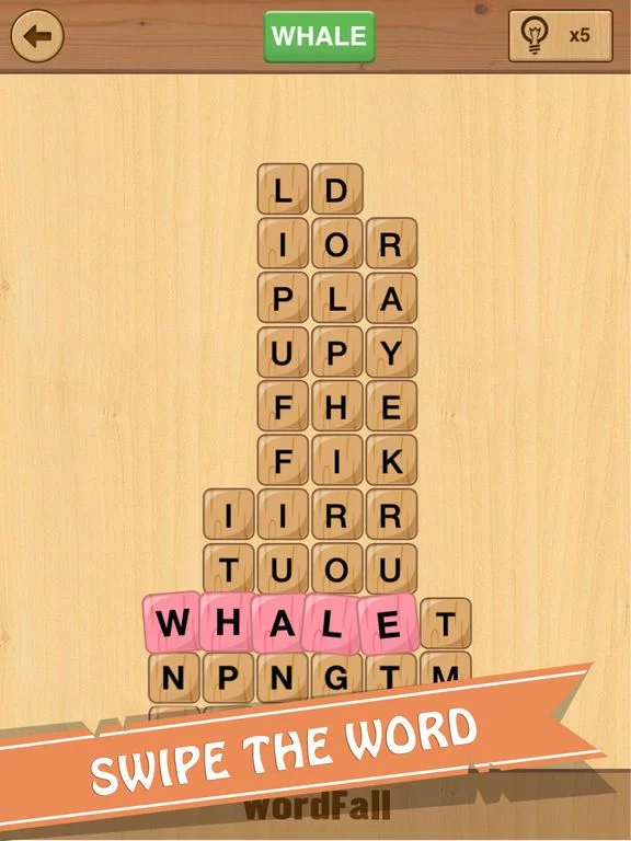 Изображение игры: WordFall - Brain Training Game to Search Words
