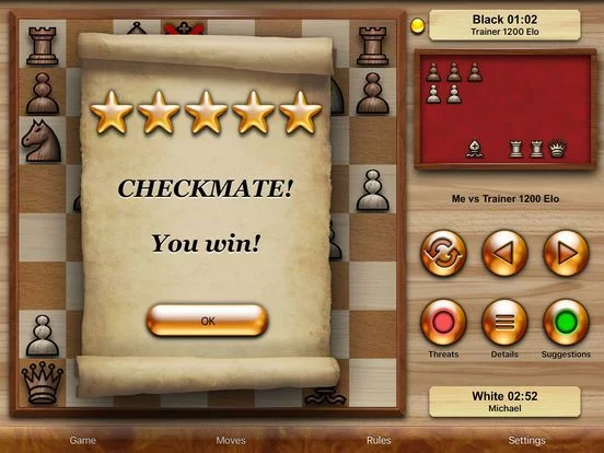 Изображение игры: Free Chess App