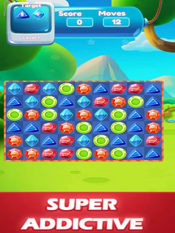 Изображение игры: Jewels Match Island