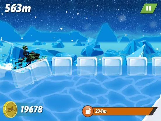 Изображение игры: Arctic Cat Extreme Snowmobile Racing