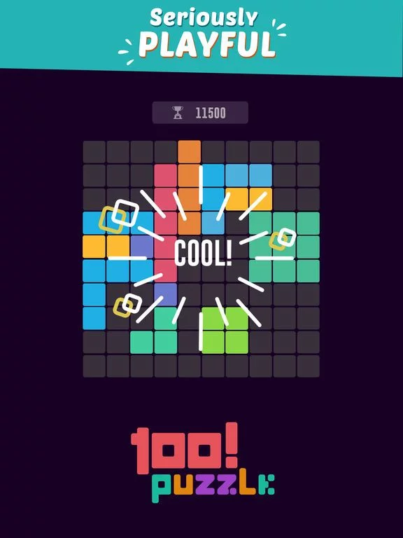 Изображение игры: 100! Block Puzzle
