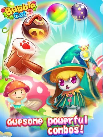 Изображение игры: Bubble Cat 3