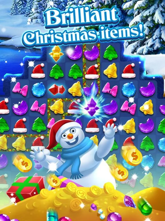 Изображение игры: Christmas Frozen Swap