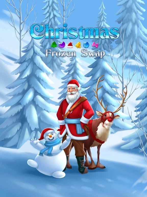Изображение игры: Christmas Frozen Swap