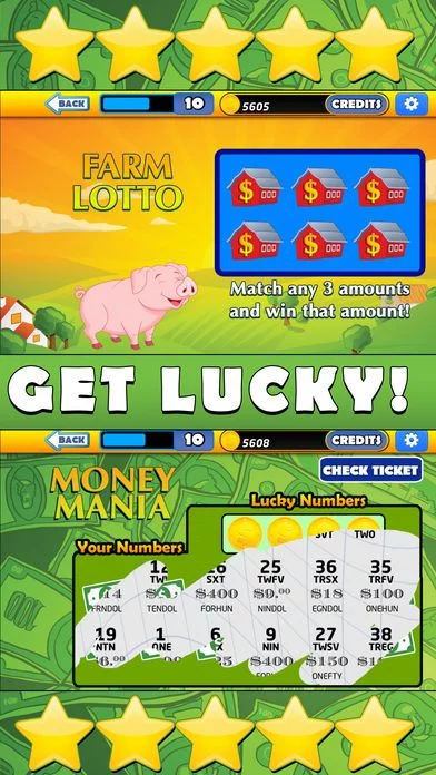 Изображение игры: ```Las Vegas``` Scratchers: Free Scratch-offs Lottery Game