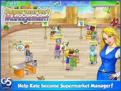 Изображение игры: Supermarket Management HD