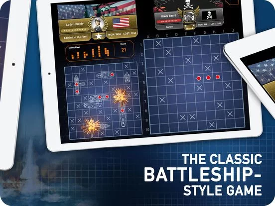 Изображение игры: Fleet Battle: Sea Battle game