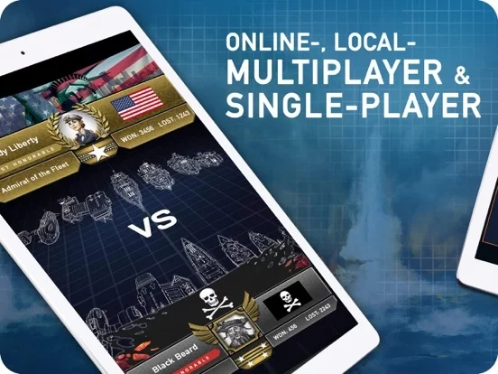 Изображение игры: Fleet Battle: Sea Battle game