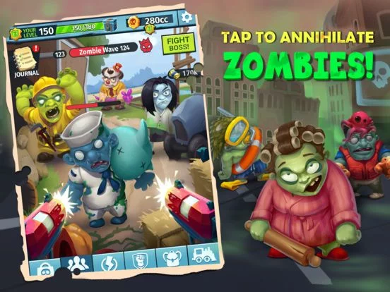Изображение игры: Zombie Attack - Clicker