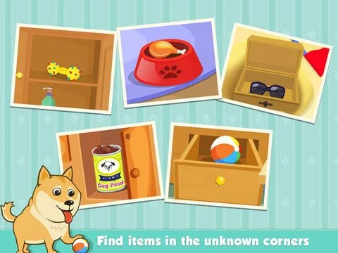 Изображение игры: Happy Doggie - Find the Dog's Hidden Objects