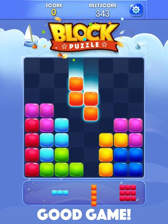 Изображение игры: Candy Block Puzzle Blitz