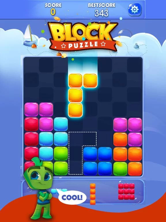 Изображение игры: Candy Block Puzzle Blitz