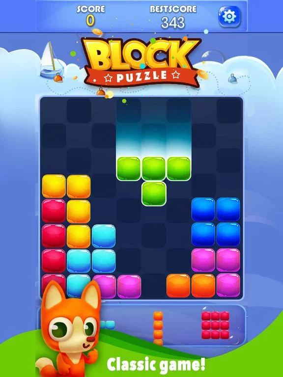 Изображение игры: Candy Block Puzzle Blitz