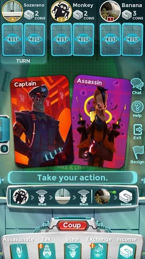Изображение игры: Coup