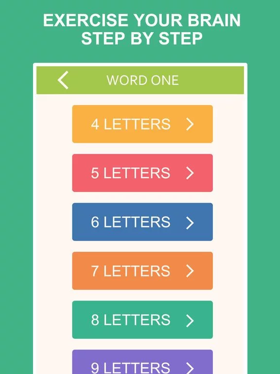 Изображение игры: Word One - A Word Search Game for Brain Exercise