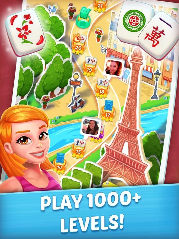 Изображение игры: Mahjong City Tours