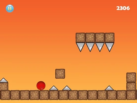 Изображение игры: Red Ball Bouncing Dash!