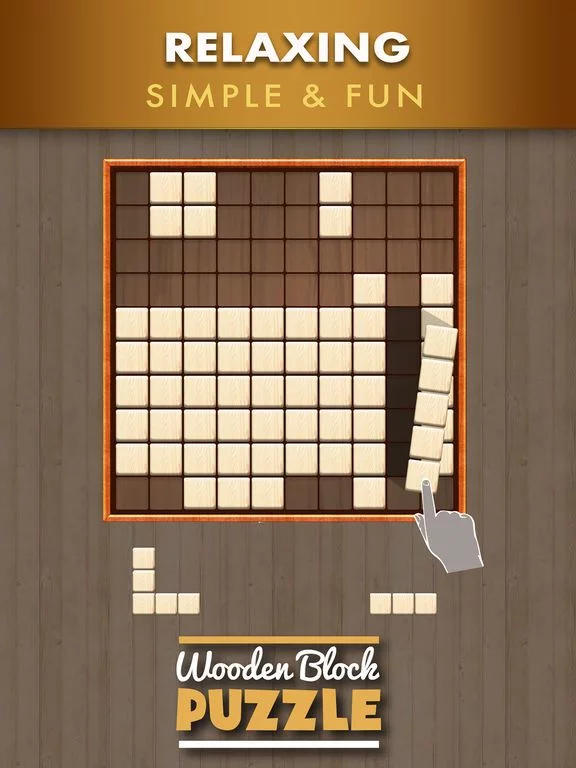 Изображение игры: Wooden Block Puzzle Game