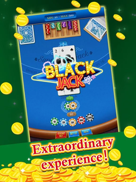 Изображение игры: Blackjack+ Classic 21 poker game