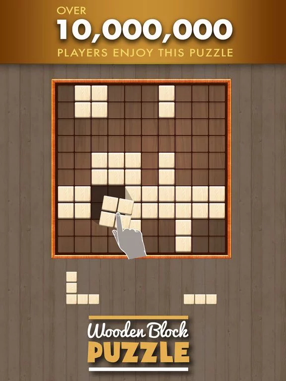 Изображение игры: Wooden Block Puzzle Game