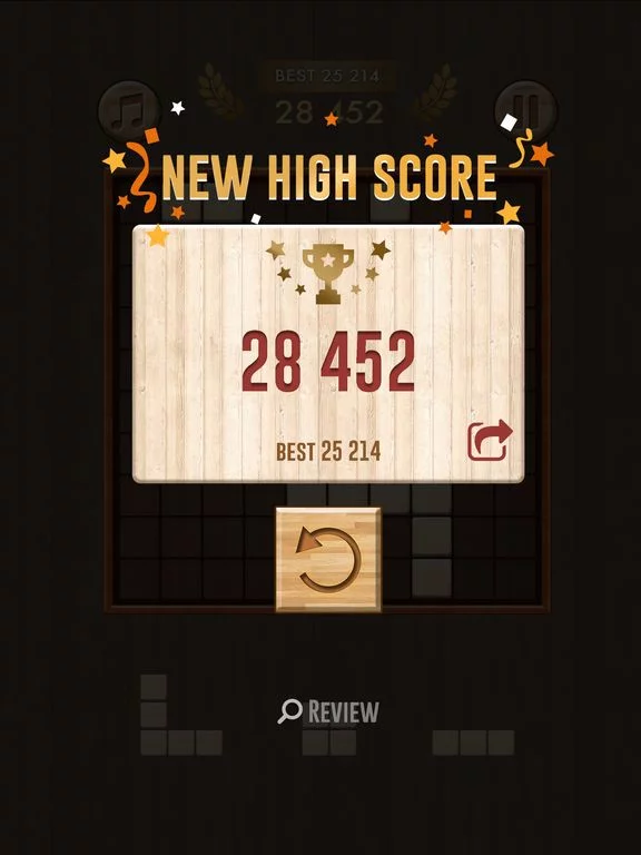 Изображение игры: Wooden Block Puzzle Game