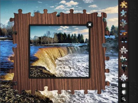 Изображение игры: Jigsaw Puzzles: Waterfalls
