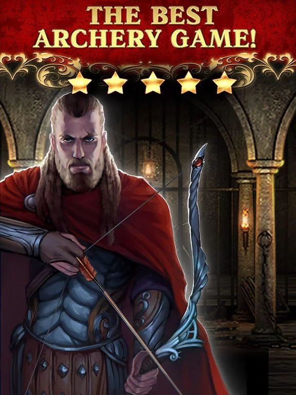 Изображение игры: Archery! King of bowmasters skill shooting games