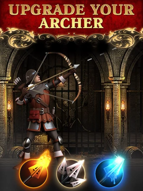 Изображение игры: Archery! King of bowmasters skill shooting games