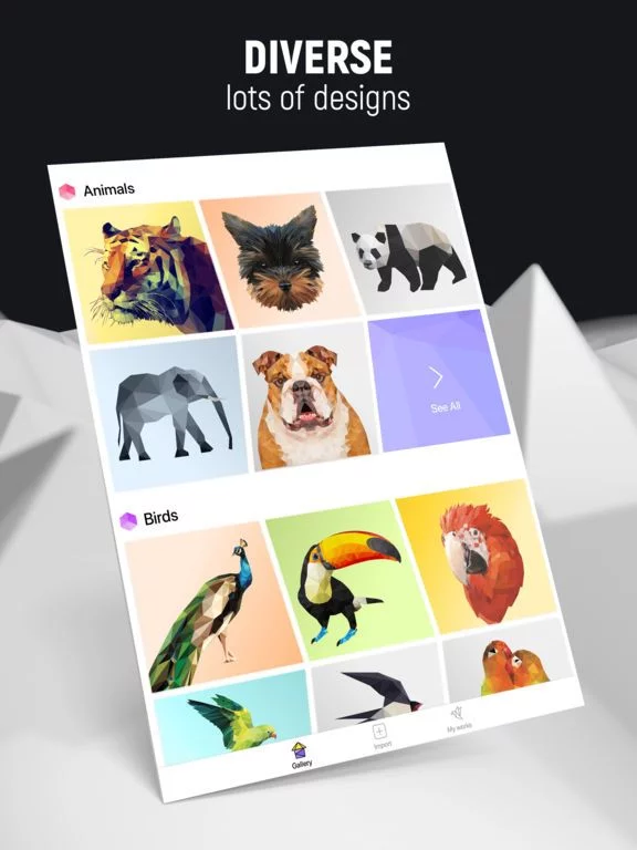 Изображение игры: POLY ART - Coloring Puzzle