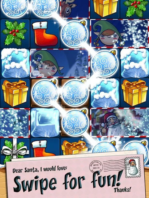 Изображение игры: Xmas Swipe
