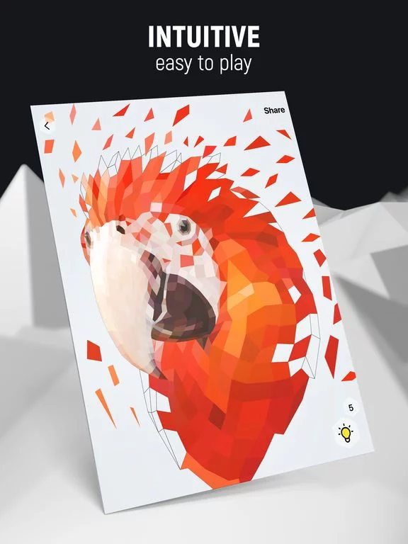 Изображение игры: POLY ART - Coloring Puzzle
