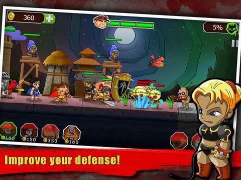 Изображение игры: Legend vs Zombies