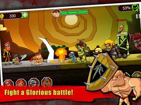 Изображение игры: Legend vs Zombies