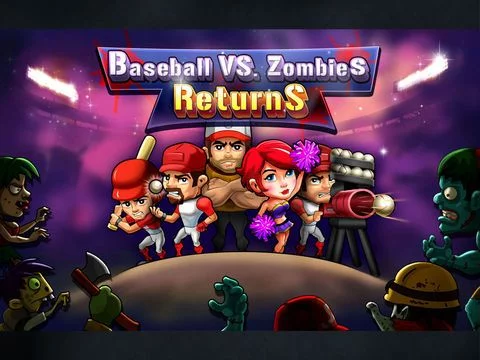 Изображение игры: Baseball Vs Zombies Returns
