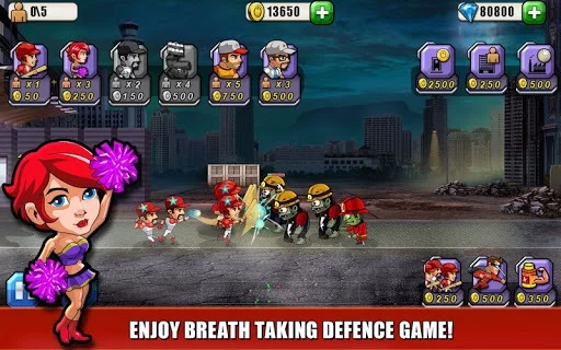 Изображение игры: Baseball Vs Zombies Returns