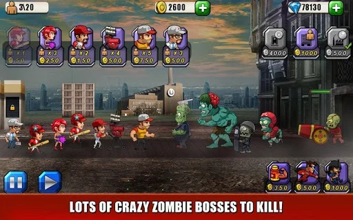 Изображение игры: Baseball Vs Zombies Returns