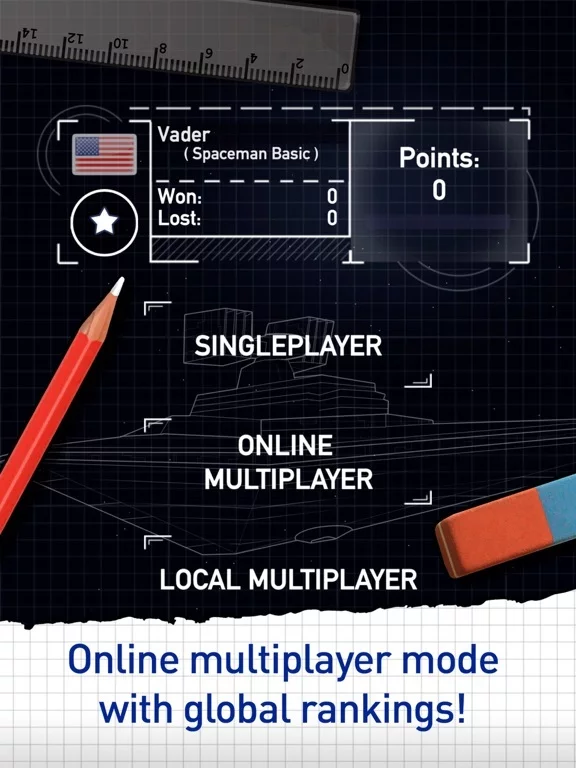 Изображение игры: Space Battle - Sea Battle